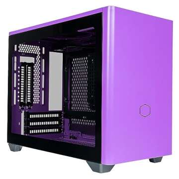 Cooler Master MasterBox NR200P Mini ITX Case - Tempered Glass, Superior Cooling & Vertical GPU Displ...