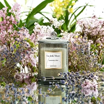 Lavender Lily Candle Gift - Luxury Aromatherapy Experience