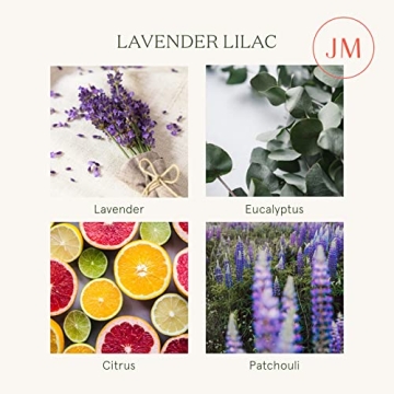 Lavender Lily Candle Gift - Luxury Aromatherapy Experience