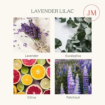 Lavender Lily Candle Gift - Luxury Aromatherapy Experience