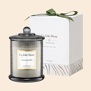 Lavender Lily Candle Gift - Luxury Aromatherapy Experience