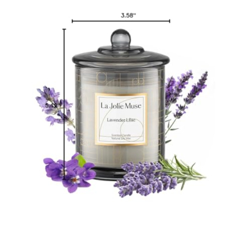 Lavender Lily Candle Gift - Luxury Aromatherapy Experience