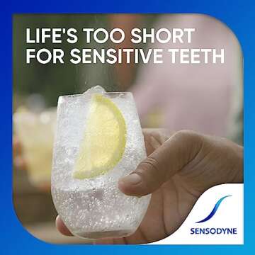 Sensodyne Repair and Protect Whitening Toothpaste, Toothpaste for Sensitive Teeth and Cavity Prevent...