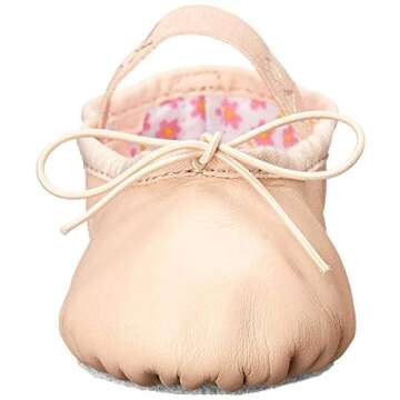 Capezio Girls' Daisy Dance Shoes - Soft Leather Ballet Pink for Kids