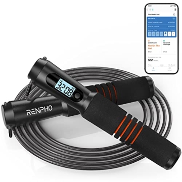RENPHO Smart Jump Rope with Counter - Fitness Essential