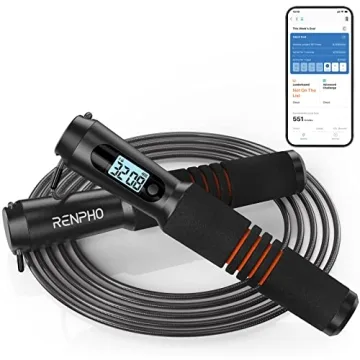 RENPHO Smart Jump Rope with Counter - Fitness Essential