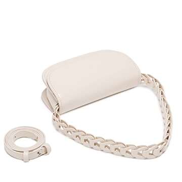 Leanoria Vegan Leather Retro Shoulder Bag with Straps