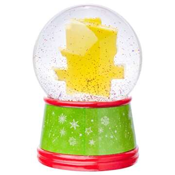 Silver Buffalo Elf OMG Santa I Know Him Snow Globe, 100mL