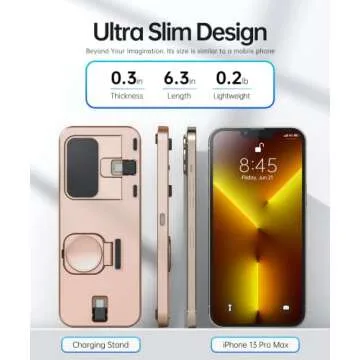 Ultra Portable 3 in 1 Charging Stand for Apple Devices