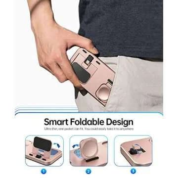 Ultra Portable 3 in 1 Charging Stand for Apple Devices