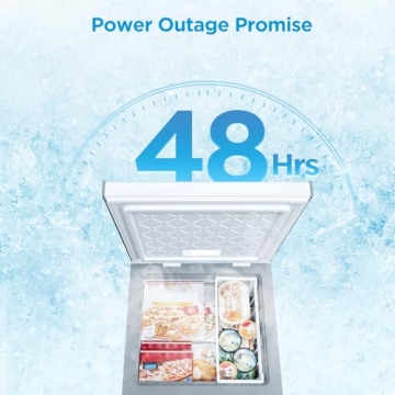 Midea 3.5 Cu.ft Chest Freezer - Compact & Efficient