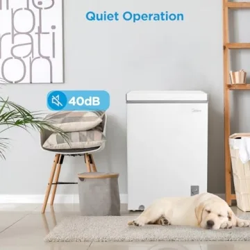Midea 3.5 Cu.ft Chest Freezer - Compact & Efficient