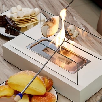 Portable Tabletop Fire Pit for Indoor Outdoor Ambiance
