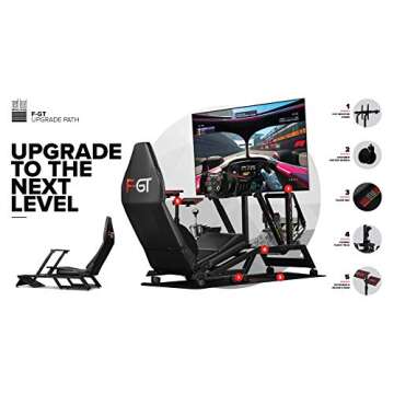 Next Level Racing F-GT Simulator for Formula & GT Racing