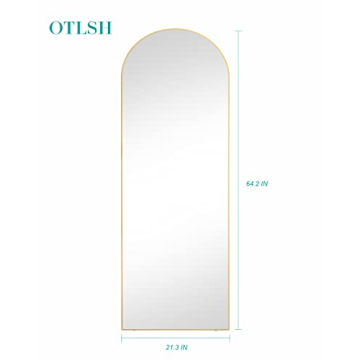 Otlsh Full Length Mirror - Stylish Arched Design