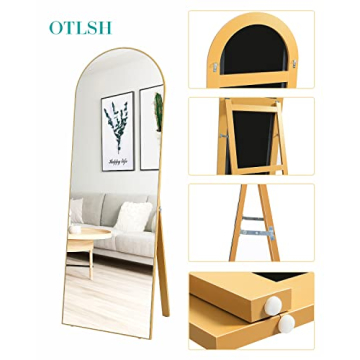 Otlsh Full Length Mirror - Stylish Arched Design