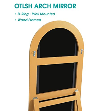 Otlsh Full Length Mirror - Stylish Arched Design