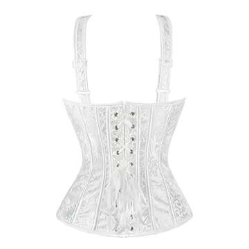 Gothic Overbust Corset for Plus Size Women - Stylish & Comfortable