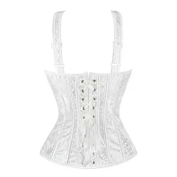 Gothic Overbust Corset for Plus Size Women - Stylish & Comfortable