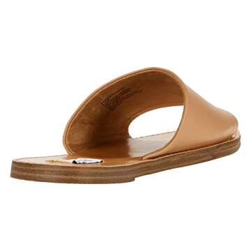 Steve Madden Grace Flat Sandal for Women in Cognac