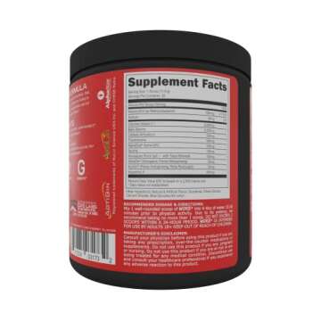 Bucked Up Woke - High STIM Pre Workout Supplement with Amazing Taste - 30 Servings (Rocket Pop)