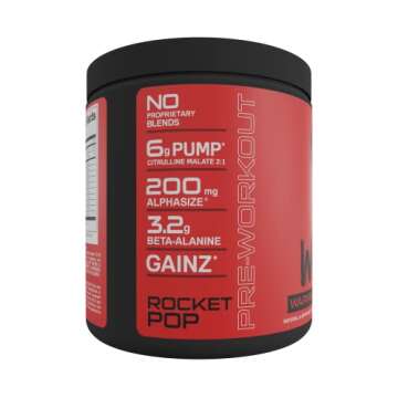 Bucked Up Woke High Stim Pre Workout for Ultimate Energy