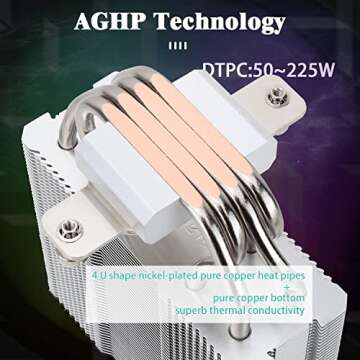 Thermalright Assassin X120 Refined SE ARGB CPU Cooler, Powerful Cooling with Stylish Design
