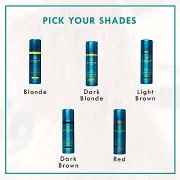 Rita Hazan Root Concealer Touch Up Spray - Instant Spray To Cover Up Roots - Quick Drying, Water-Resistant Formula - Temporary Hair Color Spray for Gray Roots - 2 oz. Root Spray