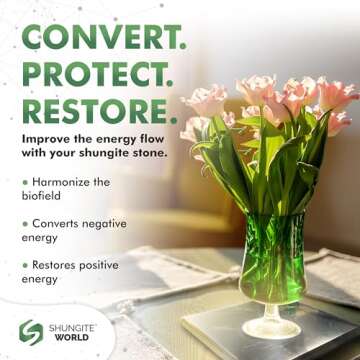 Shungite World Shungite Tile Polished 100x100 mm / 3.93"x3.93" from Real Karelian Shungite Stones Shungite Slab Plate Shungite Crystal Charging Plate Mineral Décor Coaster Healing Crystal Plates