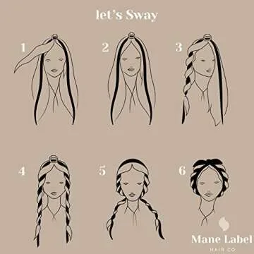 Hair Curling Ribbon Wrap: The Original Sway Heatless Curling Ribbons | Luxe Velour | Mane Label Hair Co. (Tangerine)