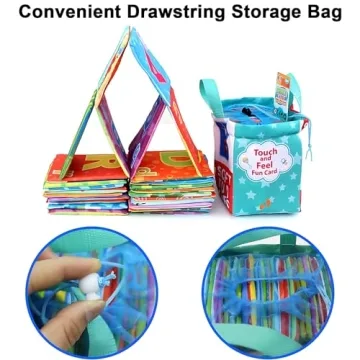 Adpartner Soft Alphabet Cards Toy for Early Learning