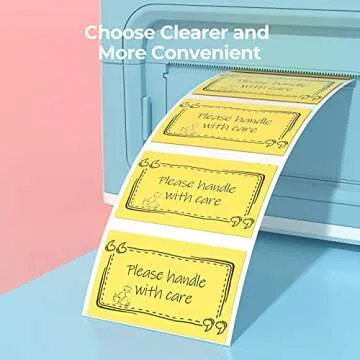 MUNBYN Thermal Sticker Labels for Efficient Labeling Solutions