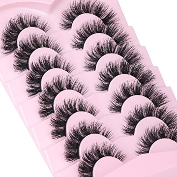 Focipeysa Mink Lashes Multipack 3D Natural Look - 7 Pairs