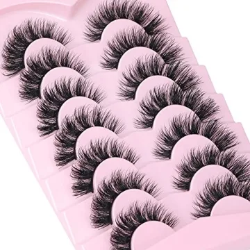 Focipeysa Mink Lashes Multipack 3D Natural Look - 7 Pairs