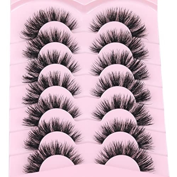 Focipeysa Mink Lashes Multipack 3D Natural Look - 7 Pairs