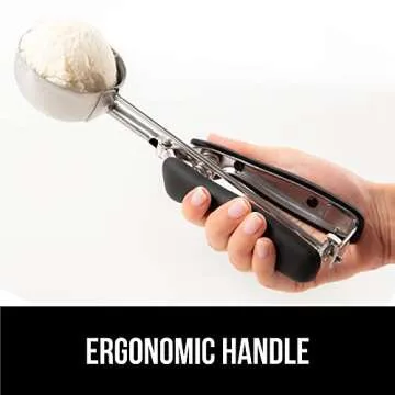 Gorilla Grip Stainless Steel Multipurpose Scoop for Perfect Portions