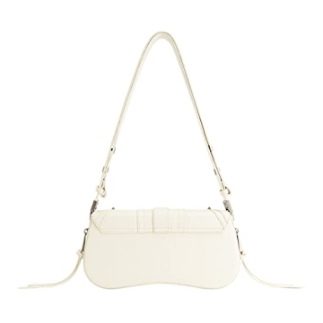 JW PEI Women’s Joy Shoulder Bag in Buckle White - Chic & Eco-Friendly