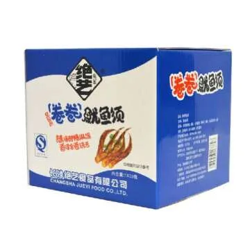 Qyz@ Hot Chinese Snacks Food: Delicious Squid 12g30 Pack Hunan Specialty