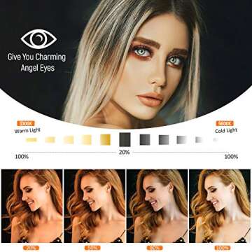 Viltrox 18" Ring Light for Photography and Streaming