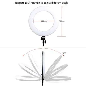 Viltrox 18" Ring Light for Photography and Streaming