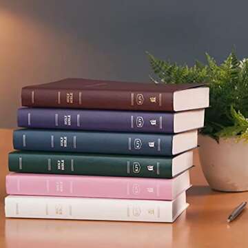 KJV Holy Bible in Pink Leather-Look - Gift Edition 2023