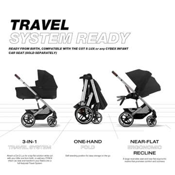 Cybex Balios S Lux Stroller with Unique Features