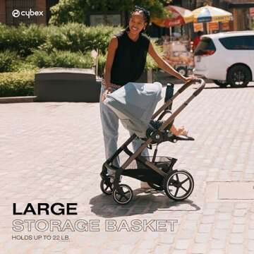 Cybex Balios S Lux Stroller with Unique Features