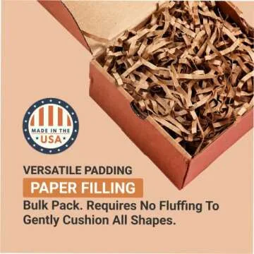 AVIDITI Crinkle Cut Paper Shred Filler 10 lb Case | Shredded for Box Package, Stuffing, Bag, Packing, Gift Wrapping, Basket Shreds, Confetti, Holidays, Crafts, and Decoration, Black