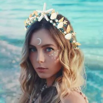 Discover the Bartosi Seashell Crown for Weddings