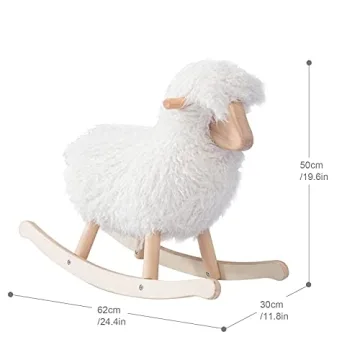 Rocking Horse for Toddlers - Safe & Adorable Wooden Toy