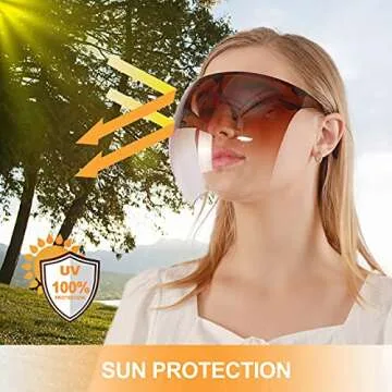 ZAMATE Full Face Shield with Anti-Fog Protection for All