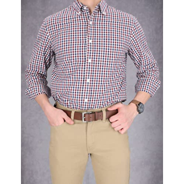 Timberland Men's Classic Leather Belt, 1.35 Inches Wide