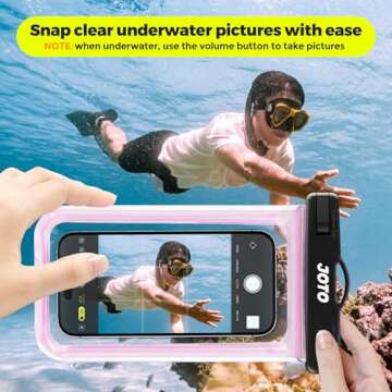 Ultimate Waterproof Phone Case for Beach and Water Activities
