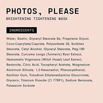 Versed Photos Please Tightening Brightening Face Mask